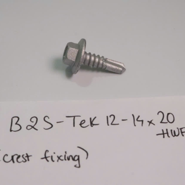 Vít B2S-TEK#12-14x20HWF (crest fixing)