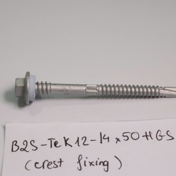 Vít B2S-TEK#12-14x50HGS (crest fixing)